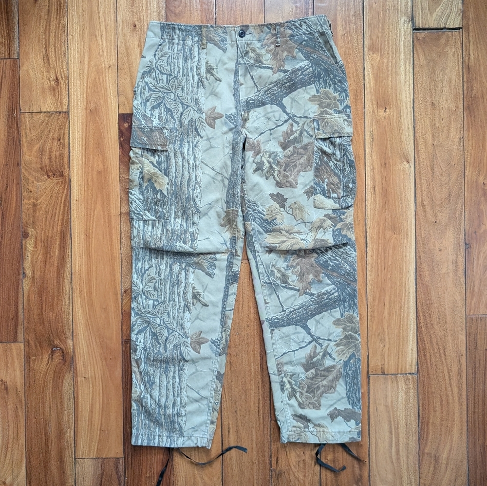 Rattlers Vintage Camouflage Cargo Pants (L)
